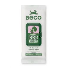 Beco Bamboo Čistiace obrúsky pre psov, kokosové 80 ks