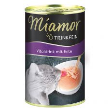 Miamor Vitaldrink nápoj pre mačky, kačka 135 ml