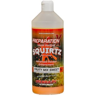 Zálievka Starbaits Booster PREP X SQUIRTZ FRUITY MIX SWEET 1L