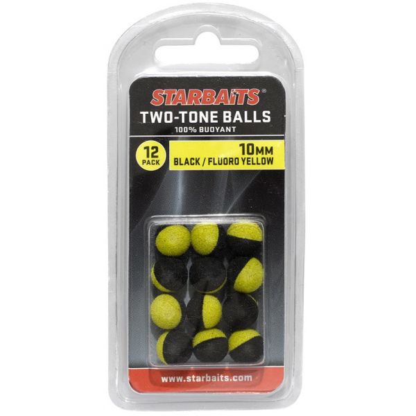 Two Tones Balls 10mm POP UP 12ks oranžová/žlutá