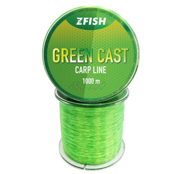Zfish Vlasec Green Cast Carp Line 1000m 0,26 mm