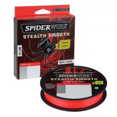 SpiderWire Šnúra Stealth® Smooth X8 červená 150m