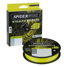 SpiderWire Šnúra Stealth® Smooth X8 Hi-Vis žltá 300m