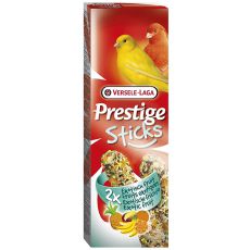 Versele Laga Tyčinky pre kanáriky Prestige Sticks 2ks - exotické ovocie, 60g