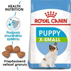 Royal Canin X-Small Puppy granule pre trpaslíčie šteňatá 500 g
