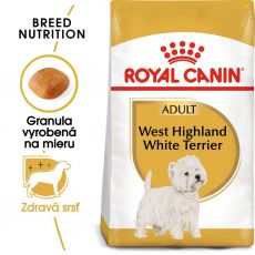 ROYAL CANIN Westie Adult granule pre dospelého westhinghlandského bieleho teriéra 3 kg